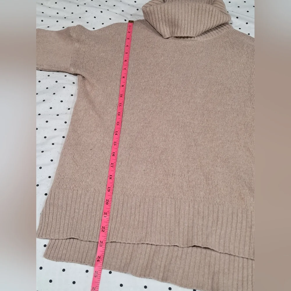 Wool & Cashmere BENEDETTA B. Italy Relaxed Cowl Neck   Sweater - Small - Picture 2 of 11